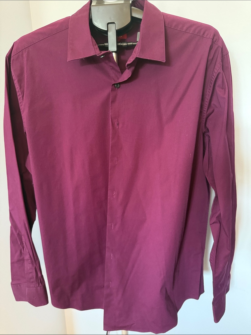 Alfani Men's Plum Dress Shirt